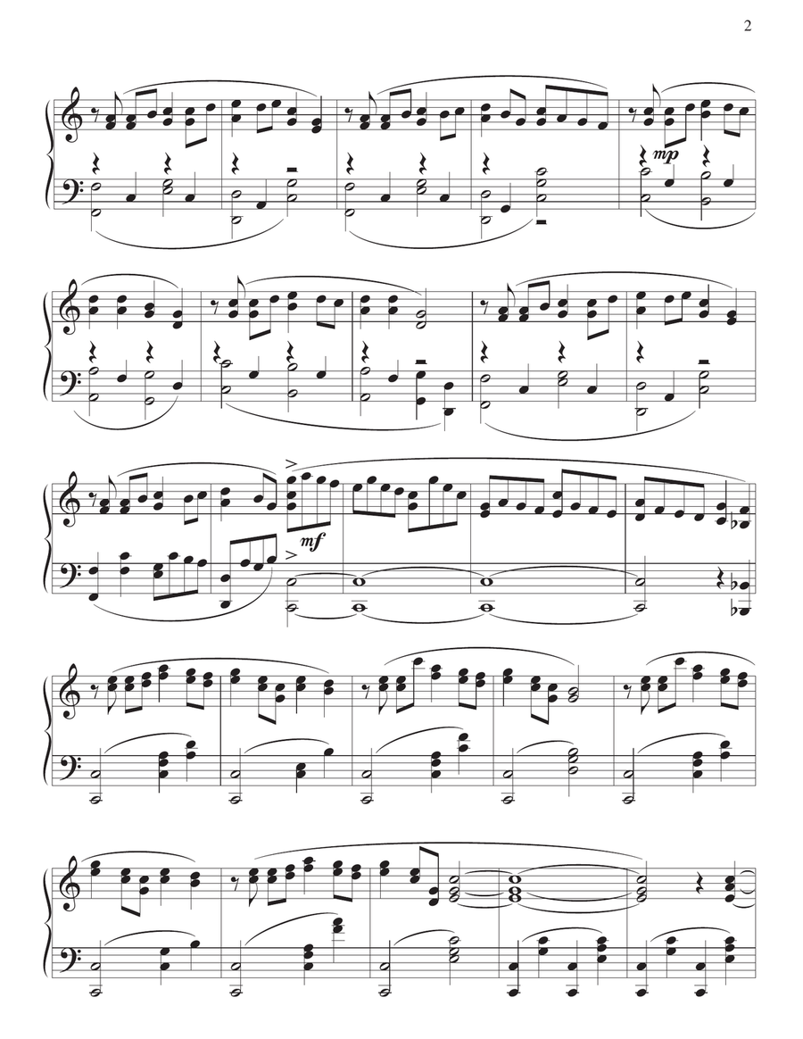 The Fruit of the Spirit Piano Solo scores gallery preview page 5