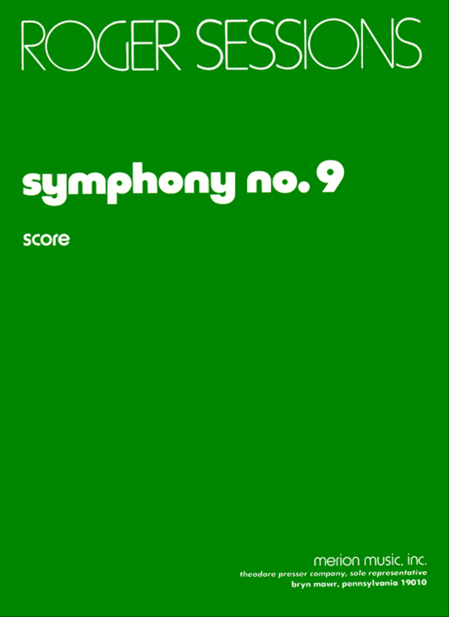 Symphony No. 9 Orchestra scores gallery preview page 1