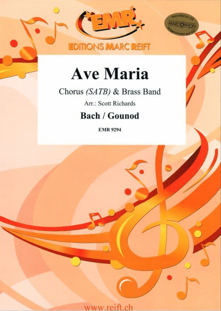 Ave Maria 4-Part scores gallery preview page 1