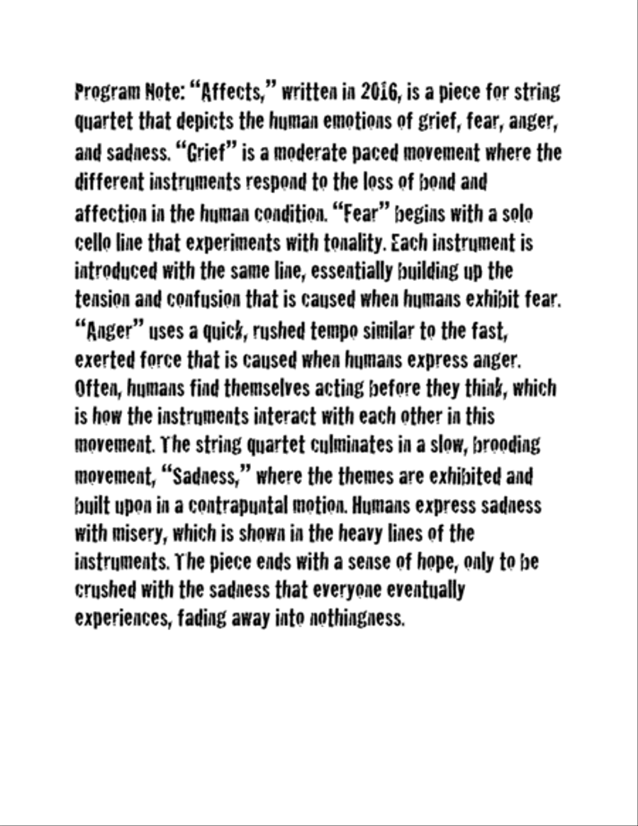 Affects String Quartet scores gallery preview page 2