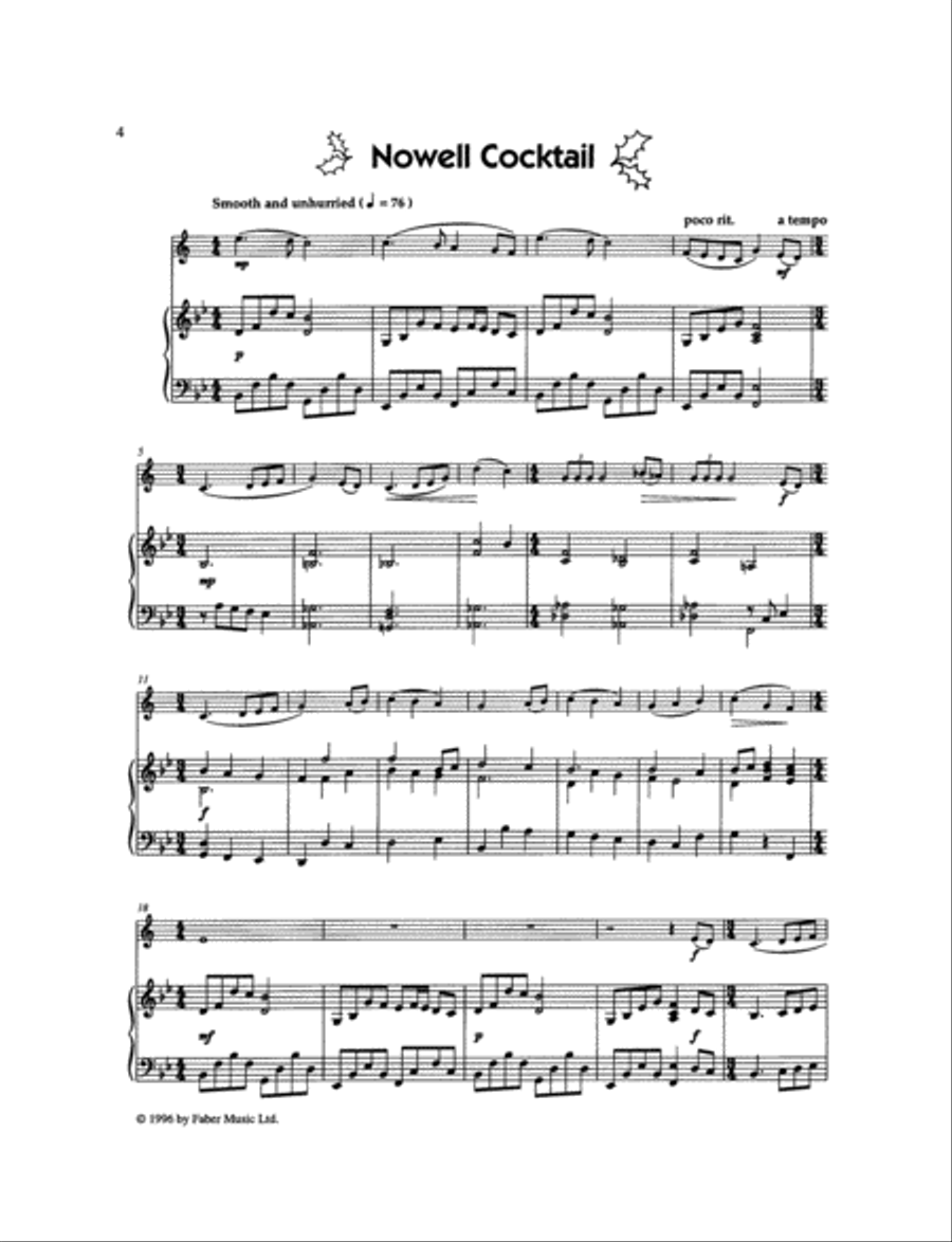 Christmas Jazzin' About for Trumpet Cornet scores gallery preview page 3