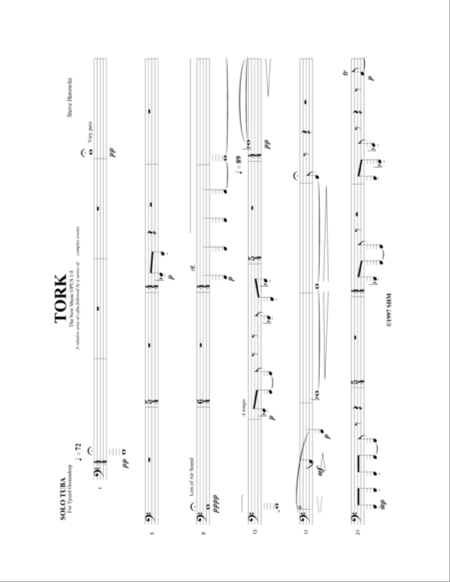 Tork Tuba scores gallery preview page 2