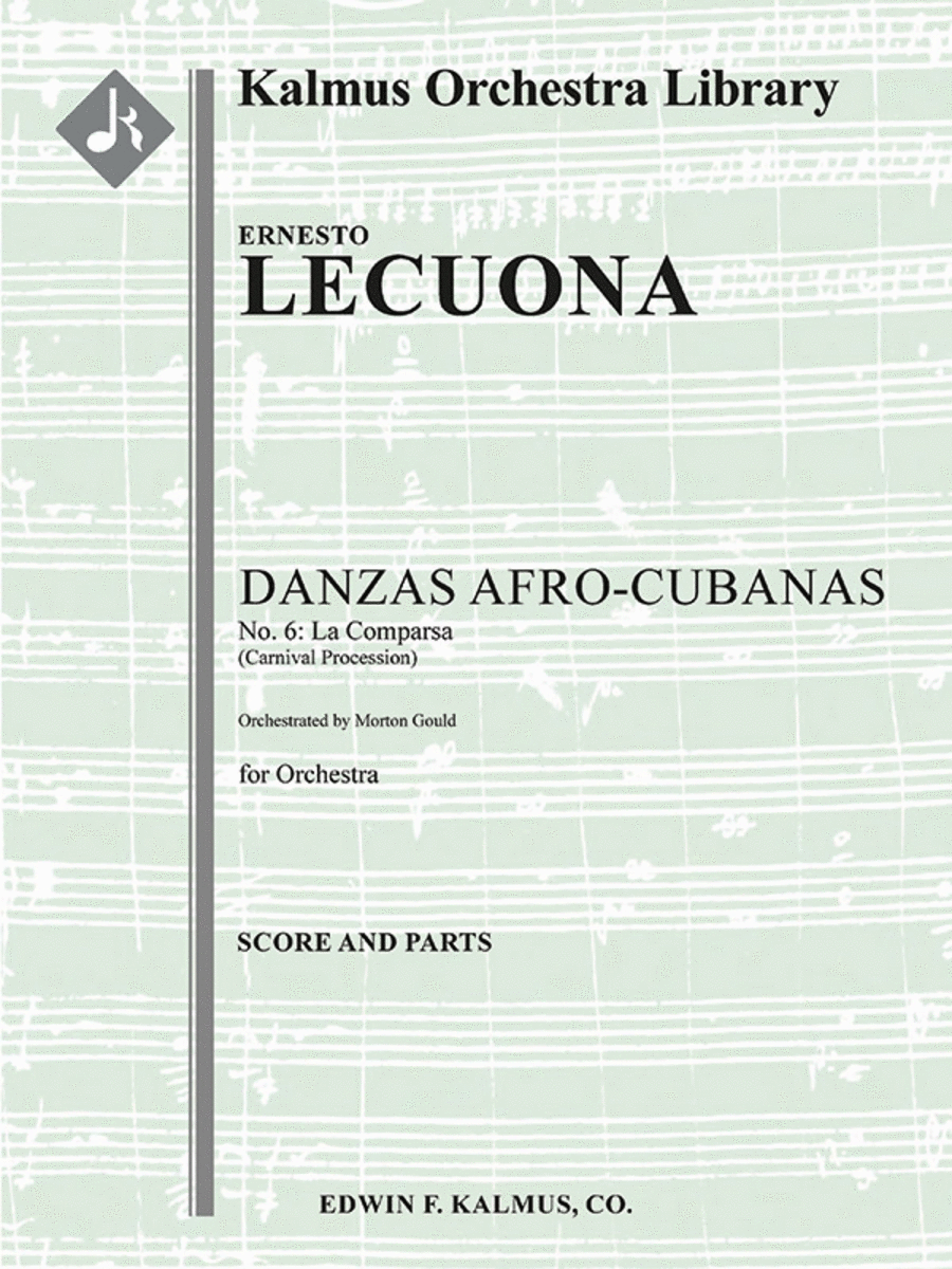 Danzas Afro-Cubanas, No. 6: La Comparsa (Carnival Procession)