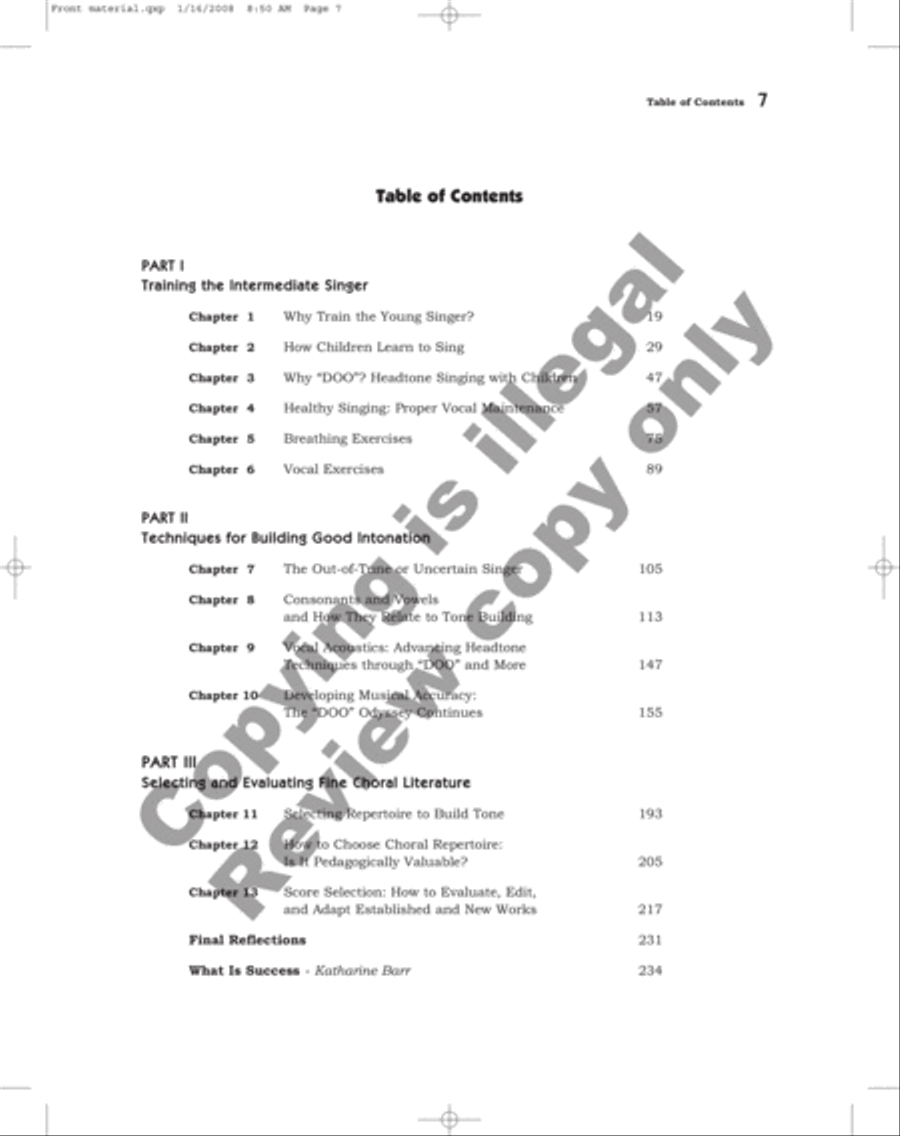 Innocent Sounds: Book 2 The Singer's Journey Continues Voice scores gallery preview page 3