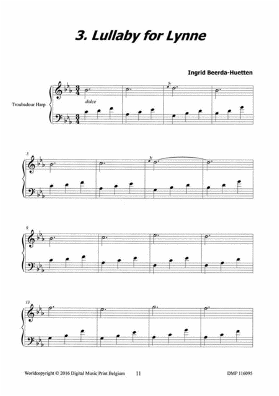 Delightful Pieces 3 Delightful Pieces 3 Harp scores gallery preview page 4
