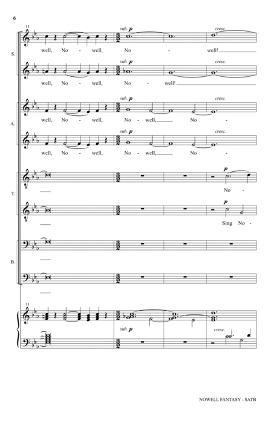 Nowell Fantasy Nowell Fantasy 4-Part scores gallery preview page 4