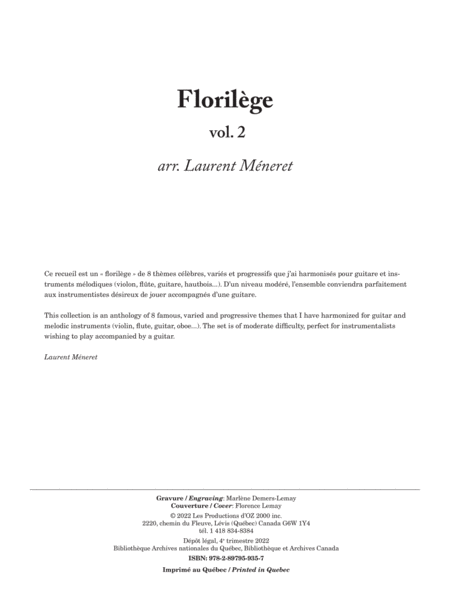 Florilège, vol. 2 image number null