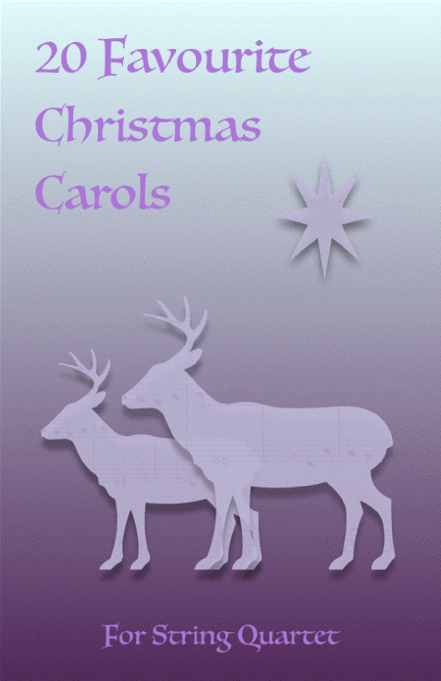 20 Favourite Christmas Carols for String Quartet String Quartet scores gallery preview page 1