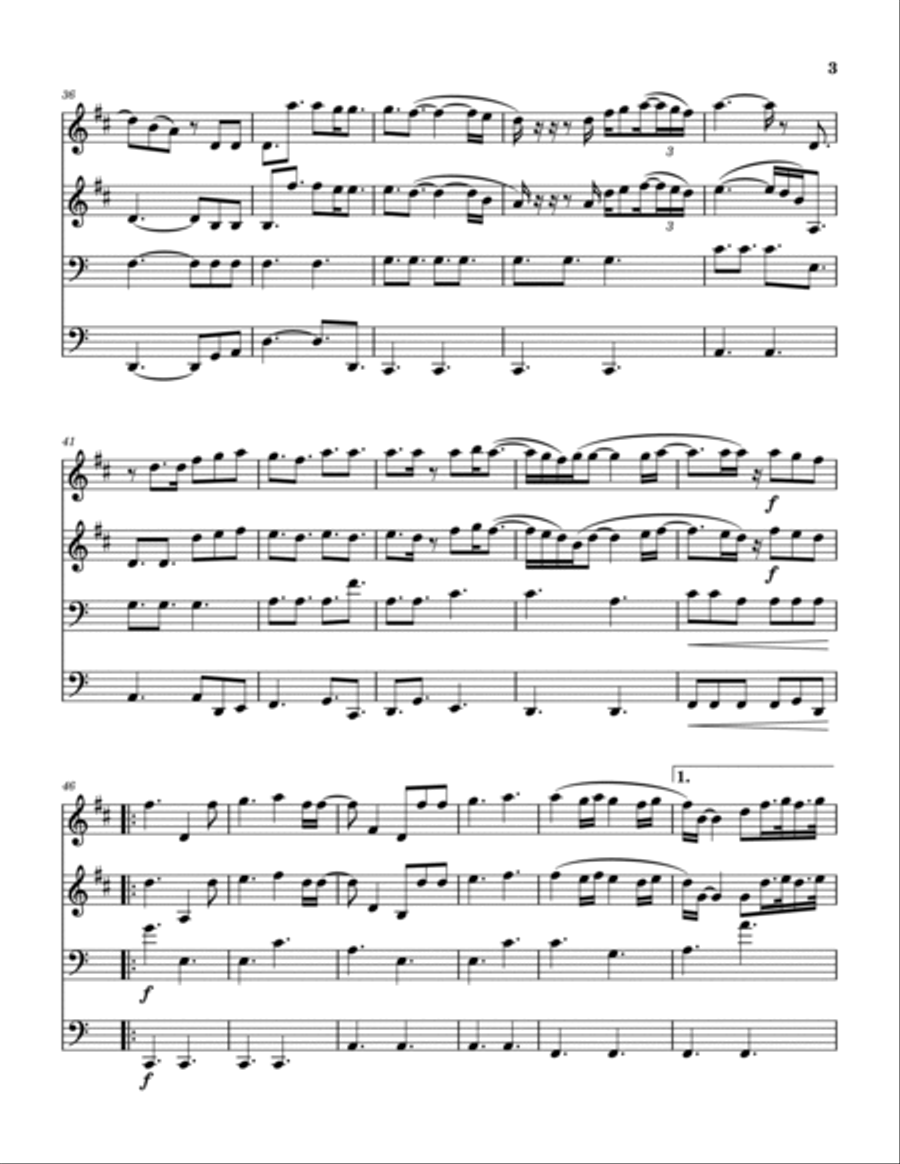 Trust In God Trust In God Brass Quartet scores gallery preview page 4