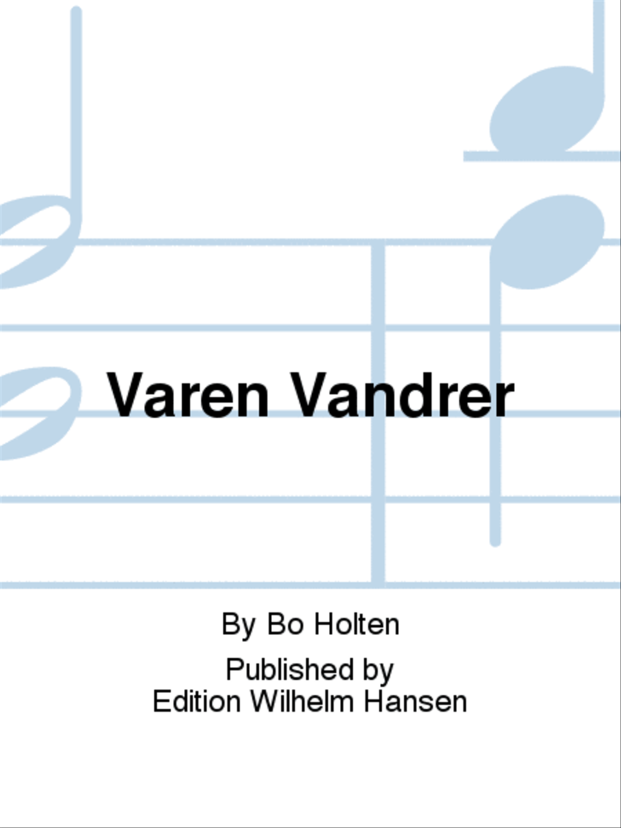 Våren Vandrer Choir scores gallery preview page 1
