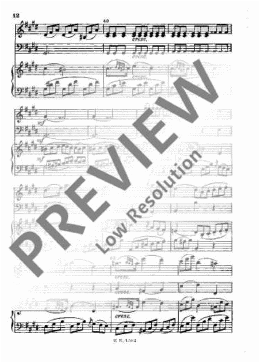 Piano Trio G major Piano Trio scores gallery preview page 15