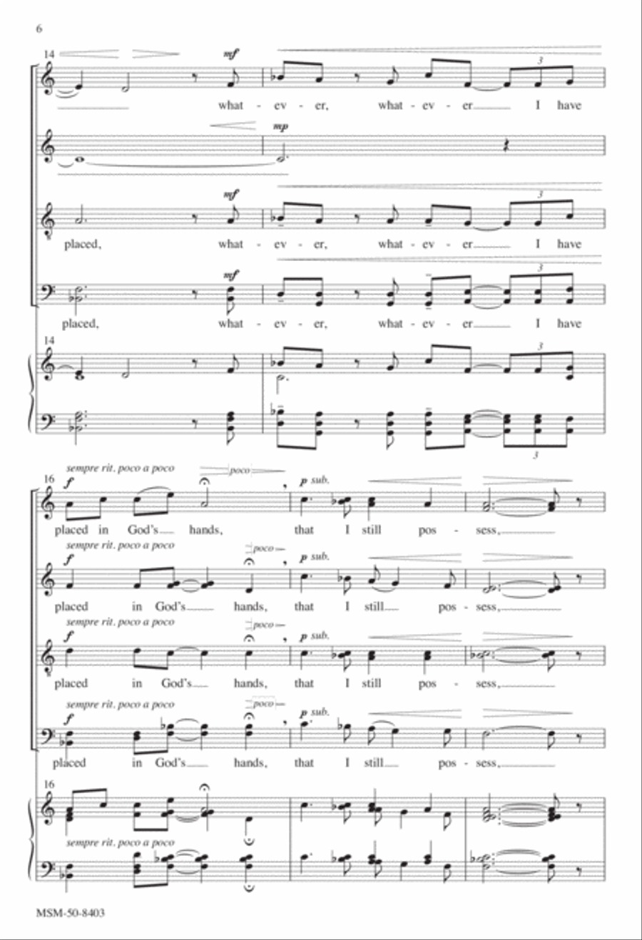 I Still Possess Divisi scores gallery preview page 5