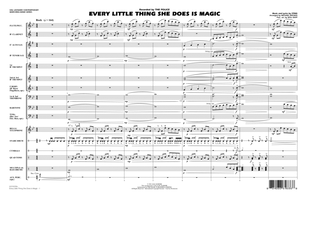 Book cover for Every Little Thing She Does Is Magic - Full Score
