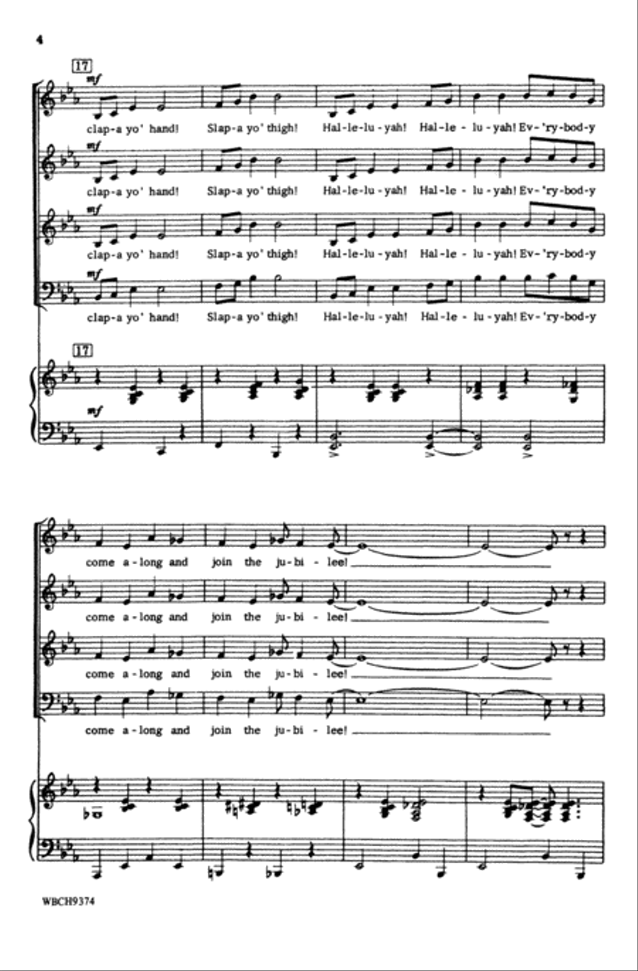 Clap Yo' Hands Clap Yo' Hands Choir scores gallery preview page 3