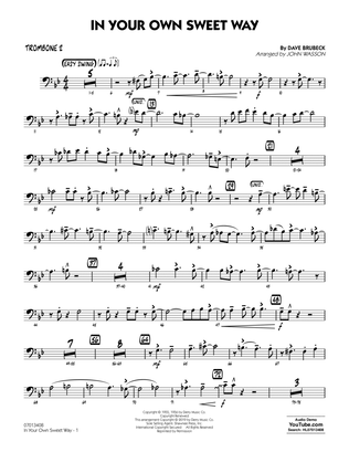 Book cover for In Your Own Sweet Way (arr. John Wasson) - Trombone 2