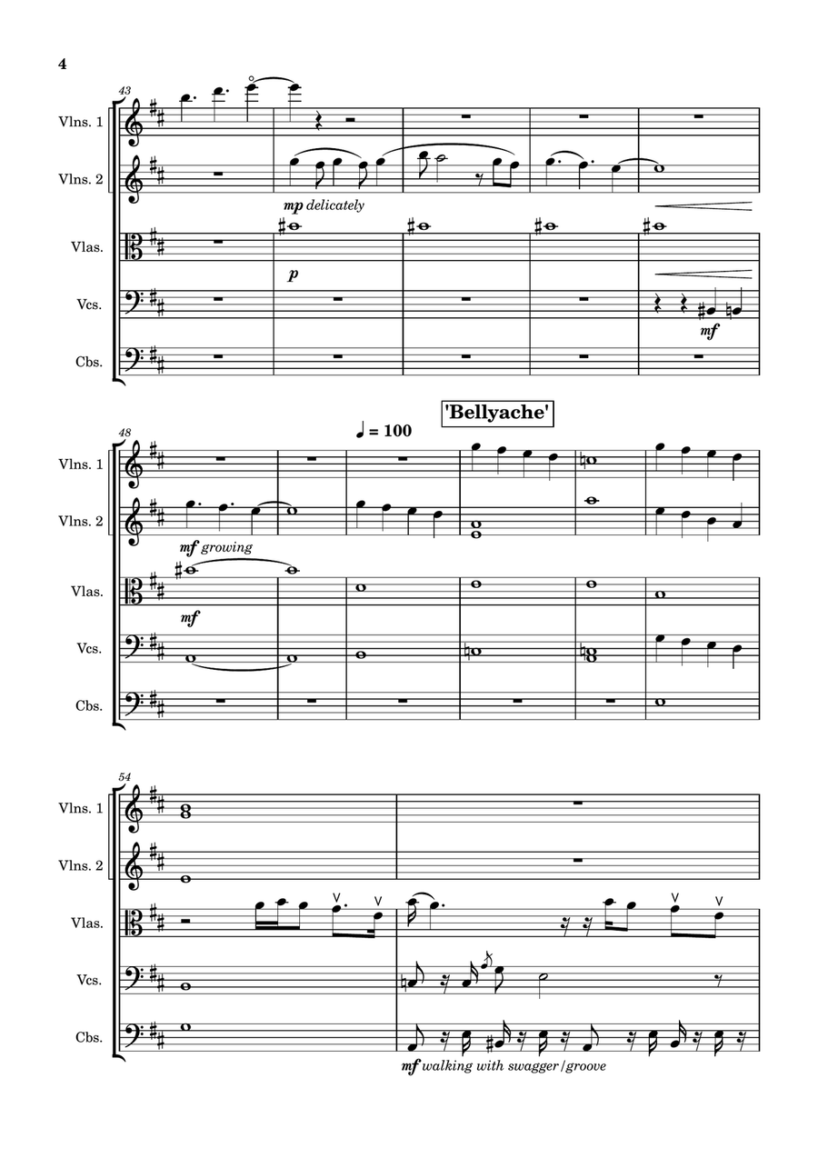Bad Guy Bad Guy String Orchestra scores gallery preview page 4