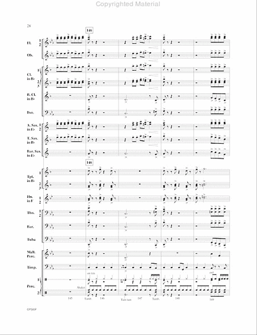 Impact Impact Concert Band scores gallery preview page 29