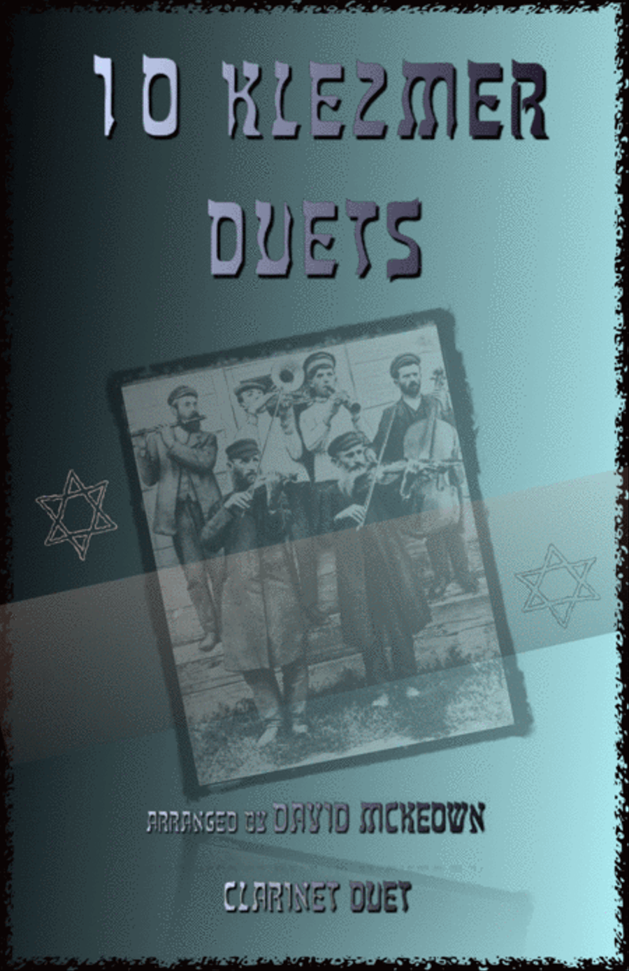 10 Klezmer Duets for Clarinet Clarinet Duet scores gallery preview page 1