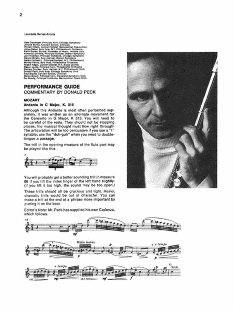 Intermediate Flute Solos – Volume 3 Flute Solo scores gallery preview page 3