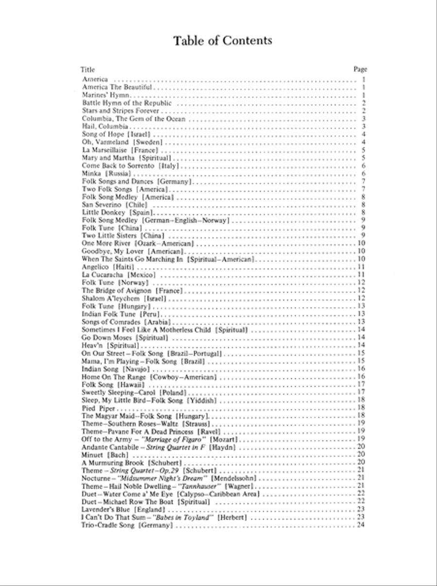 Folk Melodies for Recorder Recorder scores gallery preview page 3