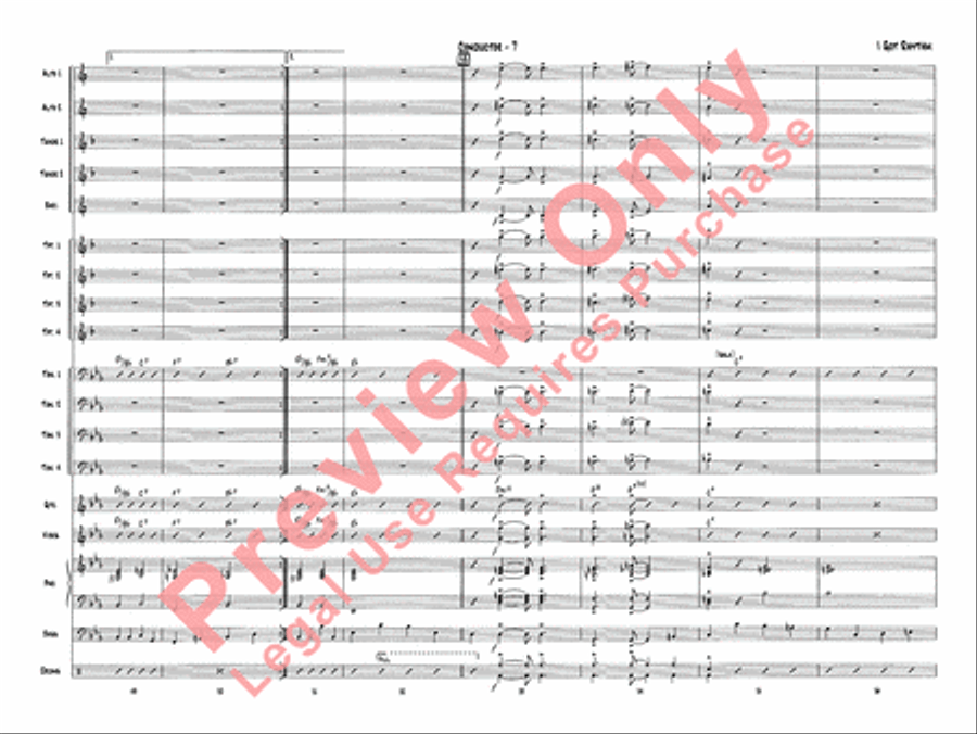 I Got Rhythm I Got Rhythm Jazz Ensemble scores gallery preview page 10