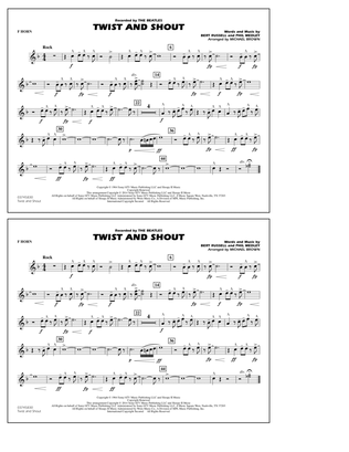 Twist and Shout - F Horn