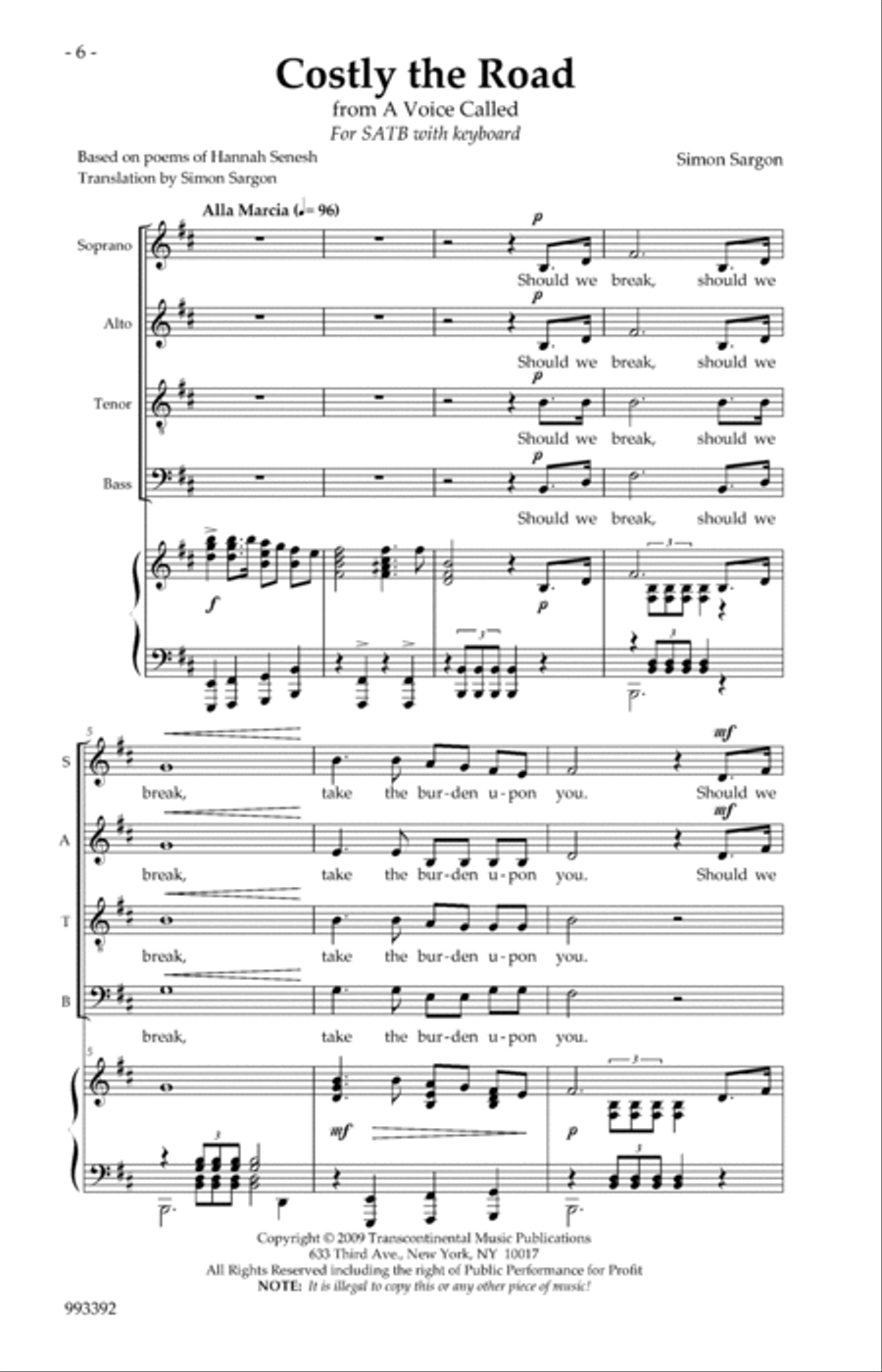 Three Choral Works from 