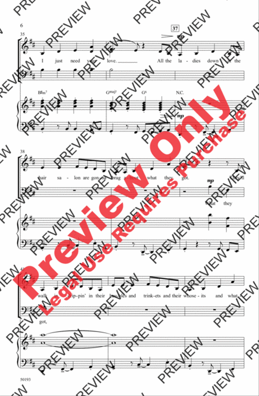 Ribbons and Bows 3-Part scores gallery preview page 6
