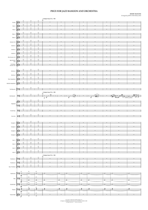 Piece For Jazz Bassoon And Orchestra
