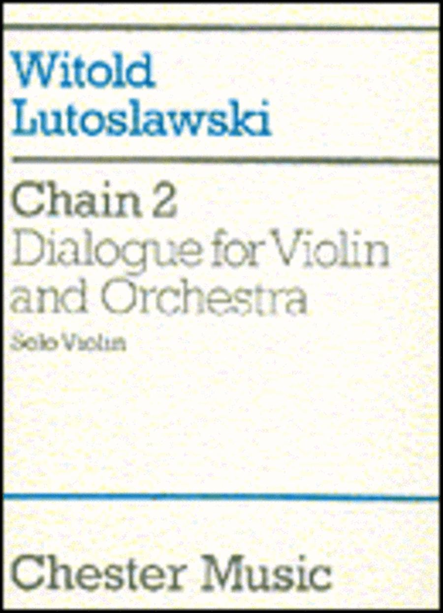 Chain 2 Violin Solo scores gallery preview page 1