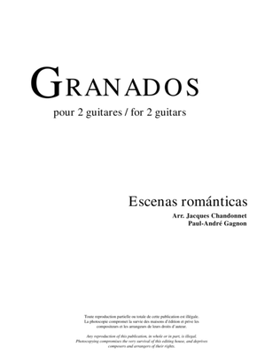 Book cover for Escenas romanticas