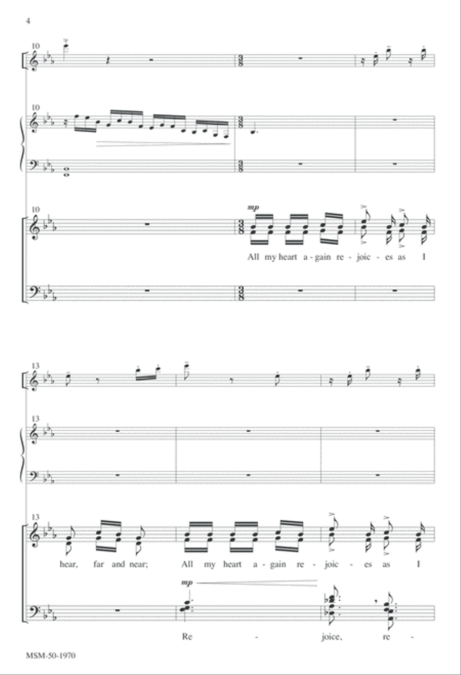 All My Heart Again Rejoices Divisi scores gallery preview page 4