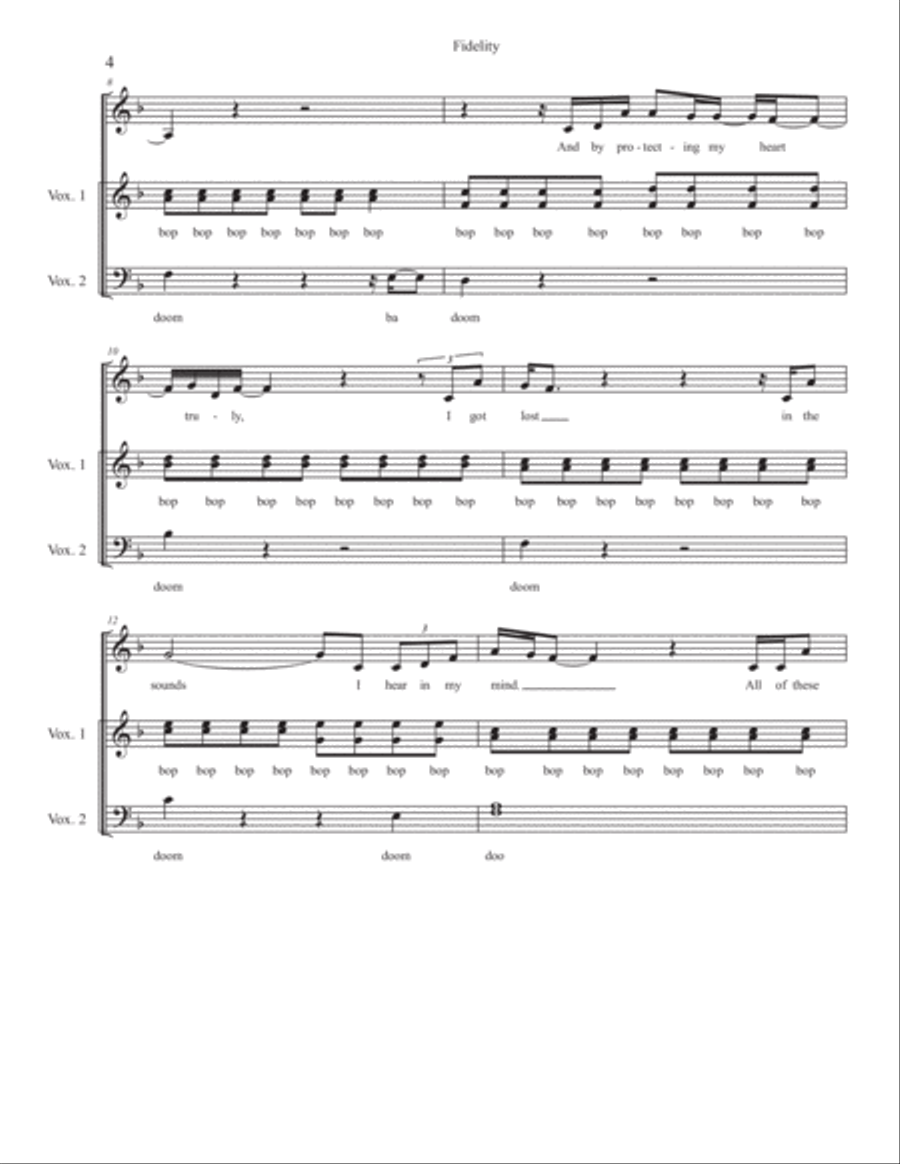 Fidelity 4-Part scores gallery preview page 4
