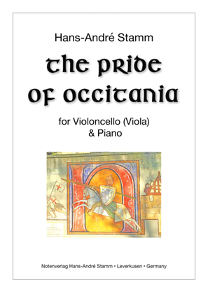 Book cover for The Pride of Occitania for Cello (or Viola) and Piano