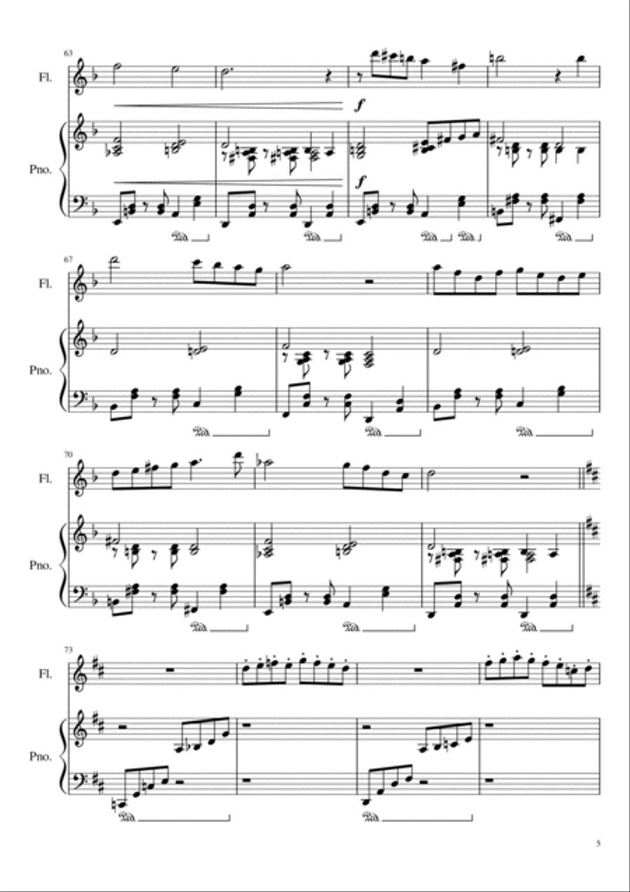 Newton Park Experience Newton Park Experience Flute Solo scores gallery preview page 5