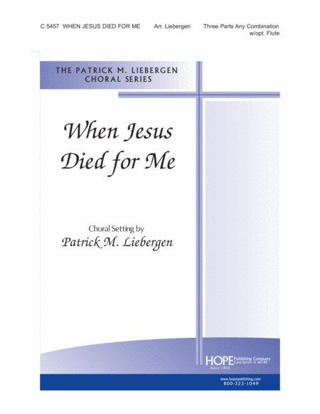 When Jesus Died for Me image number null