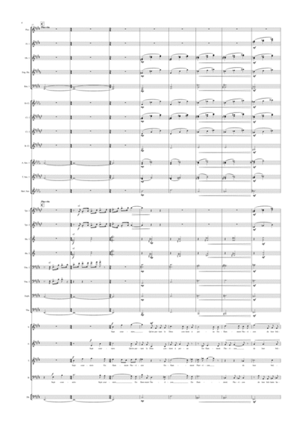 Hymne au Soleil arranged for Concert Band & SATB Choir image number null