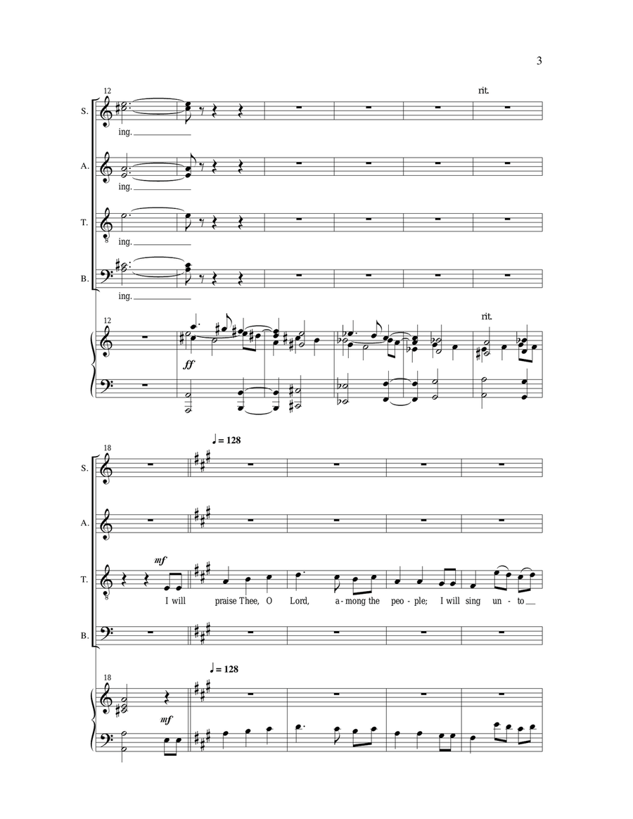 Glorious Everlasting SSAATTBB - Digital Sheet Music page 2