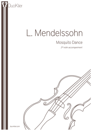 Book cover for Mendelssohn - Mosquito Dance, 2nd violin accompaniment