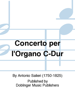 Book cover for Concerto per l'Organo C-Dur