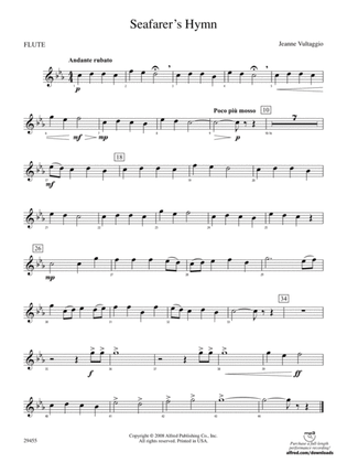 Seafarer's Hymn: Flute