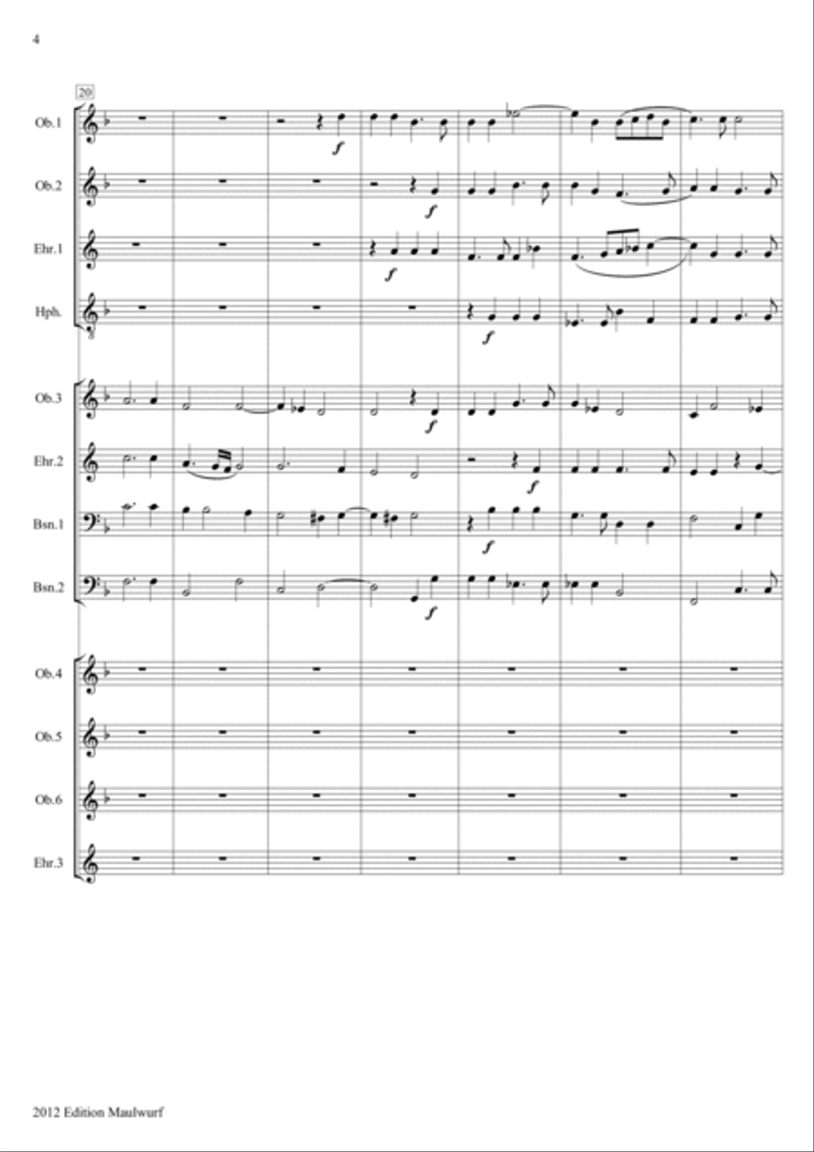 O Magnum Mysterium O Magnum Mysterium Woodwind Ensemble scores gallery preview page 6