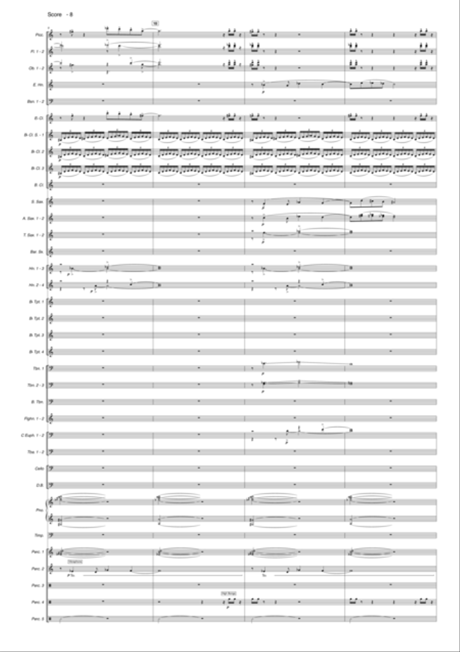 Goliardi Goliardi Concert Band scores gallery preview page 3