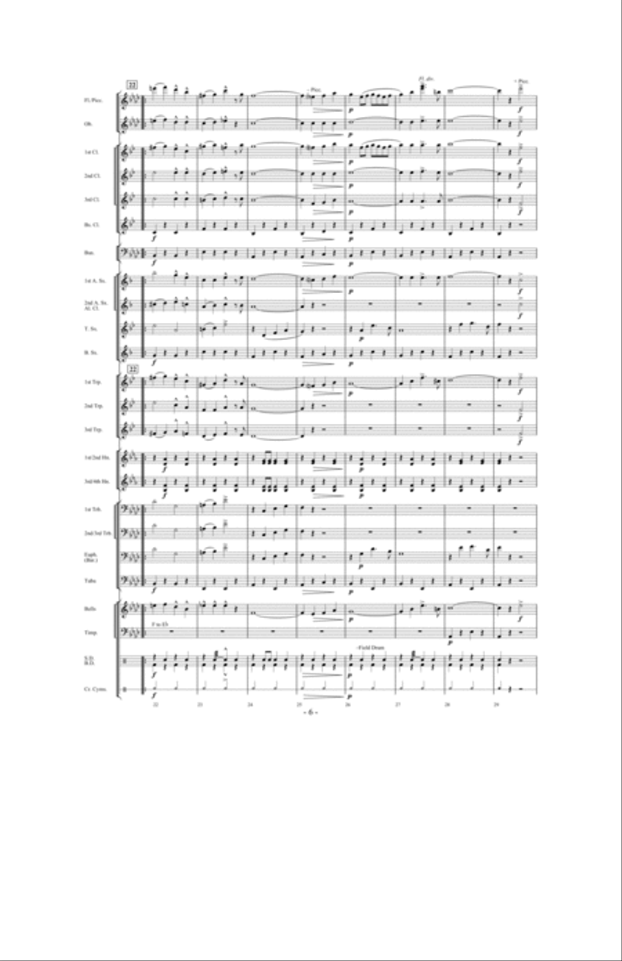 Burma Patrol Concert Band scores gallery preview page 5