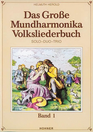 Book cover for Herold H Grosse Mdharm Volksliederb Bd1