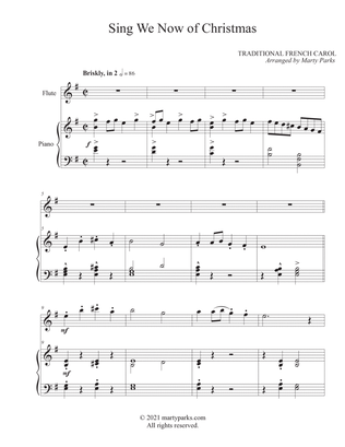 Sing We Now of Christmas (Flute-Piano)