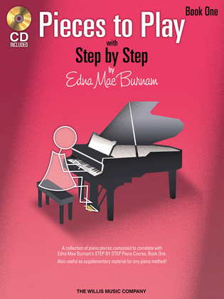 Book cover for Pieces to Play - Book 1 with CD