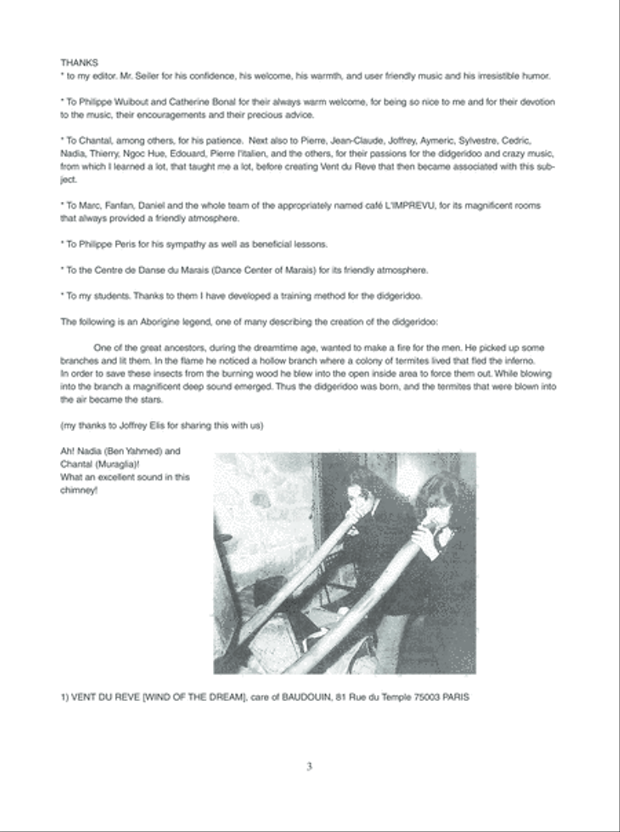 The Didgeridoo Book and Digital Audio scores gallery preview page 4