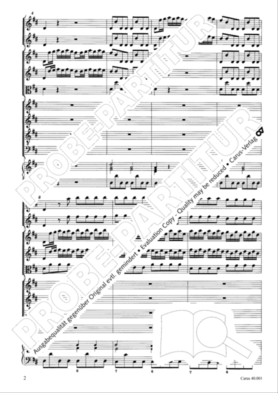 Gloria in D SSA scores gallery preview page 9
