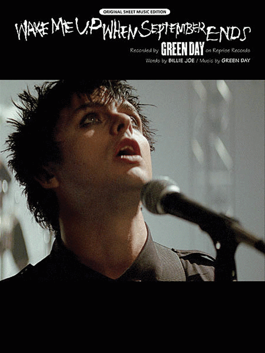 Wake Me Up When September Ends Piano, Vocal, Guitar scores gallery preview page 1